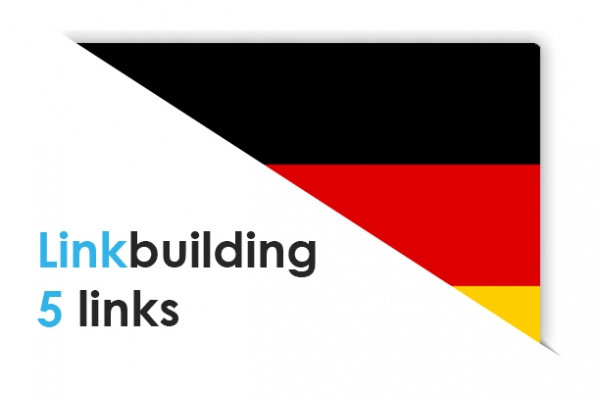 Linkbuilding pakket Duitsland: 5 links