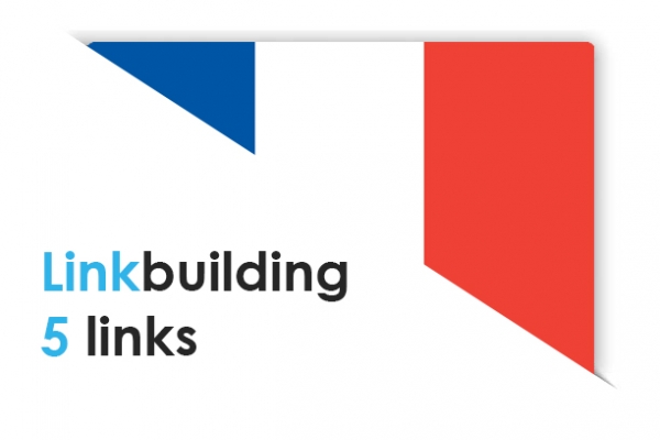 Linkbuilding pakket Frankrijk: 5 links