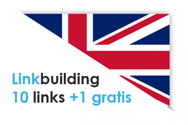 Linkbuilding pakket UK: 10 links +1 gratis