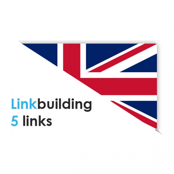 Linkbuilding pakket UK: 5 links